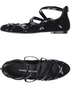 Balmain Ballet Flats - Lyst