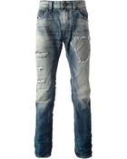 Diesel 'Thavar' Skinny Jeans - Lyst