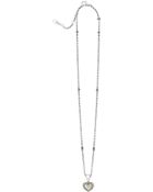 Lagos Silver & Gold Caviar Heart Pendant Necklace - Lyst