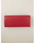 Ferragamo Logo Wallet - Lyst
