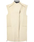 Armani Jeans Faux Leather Gilet - Lyst