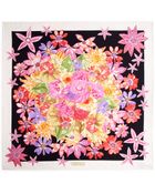 Ferragamo Foulard Gironda Silk Square Scarf - Lyst