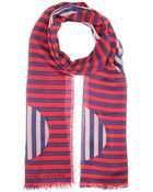 Marc By Marc Jacobs Graphic Charles Dot Scarf - Lyst