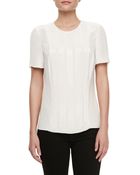 Jason Wu Short Sleeve Combo Tee - Lyst