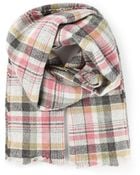 Isabel Marant Checked Scarf - Lyst