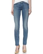 7 For All Mankind Gwenevere Skinny Stretch Jeans - Lyst