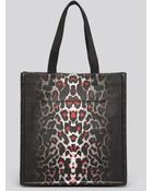 McQ by Alexander McQueen Pixelated Leopard Print Tote - Lyst
