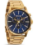 Nixon The Sentry Chrono Watch, 42Mm - Lyst