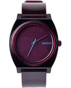 Nixon Time Teller P Bordeaux-Red Watch - Lyst
