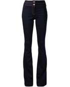 Veronica Beard Flared Jeans - Lyst