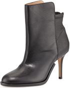 Maison Martin Margiela Stretch-Back Leather Ankle Boot - Lyst