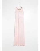 Mango Beaded Collar Gown - Lyst