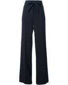 Tory Burch Wide Leg Trousers - Lyst