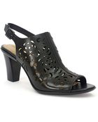 Tahari Bree Leather Slingback Pumps - Lyst