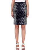 French Connection Mosaic-Print Pencil Skirt - Lyst