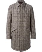 Etro Patterned Coat - Lyst