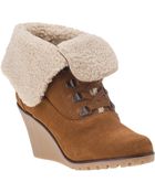 Kelsi Dagger Francille Boot Cognac Suede - Lyst