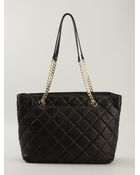 MICHAEL Michael Kors Large East West Quilted Tote - Lyst