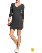 Banana Republic Factory Vee Sweater Dress - Lyst
