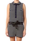 Petit Bateau Playsuit - Lyst