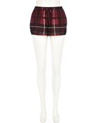 River Island Red Check Print Pyjama Shorts - Lyst