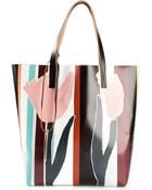 Marni Striped Tote - Lyst