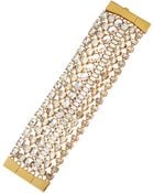 Kate Spade Crystal Multi-Strand Bracelet - Lyst