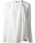 Victoria Beckham Paneled Top - Lyst