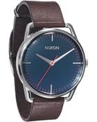 Nixon Mellor Navy And Brown Watch - Lyst