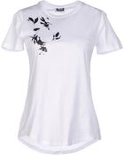 Jil Sander Navy T-Shirt - Lyst
