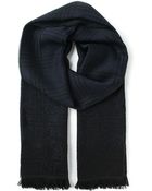 Fendi Checked Scarf - Lyst