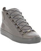 Balenciaga Arena Hightop Sneakers - Lyst
