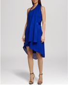Halston Heritage Dress - Asymmetric Wrap Belted - Lyst