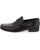 Bruno Magli Porro Leather Slip-On Loafer - Lyst