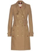 Burberry Brit Allington Cotton Trench Coat - Lyst