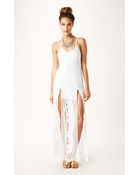 For Love And Lemons Longhorn Maxi Dress - Lyst