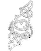Swarovski Grace Rhodium-plated Crystal Ring - Lyst