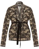 Isabel Marant Palm Tree Jacket With Belt - Lyst