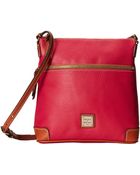 Dooney & Bourke Pebble Leather Crossbody - Lyst