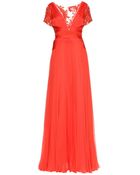 Zuhair Murad Embellished Floor-Length Gown - Lyst