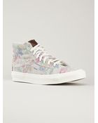 Vans Hi Slim Floral Trainers - Lyst