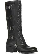Marc By Marc Jacobs Buckle Riding Boots - Lyst