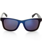 BCBGMAXAZRIA Wayfarer Shield Sunglasses - Lyst