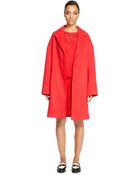 DKNY Mohair Drop Shoulder Coat - Lyst