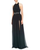 Elie Saab Halter-Top Gown - Lyst