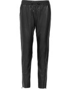 Ohne Titel Leather Tapered Pants - Lyst