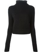 A.L.C. Ribbed Turtle Neck Sweater - Lyst