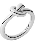 Michael Kors Silver-Tone Knot Ring - Lyst