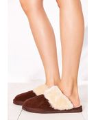 Minnetonka Chesney Slipper - Lyst