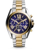 Michael Kors Bradshaw Two-Tone Watch - Lyst